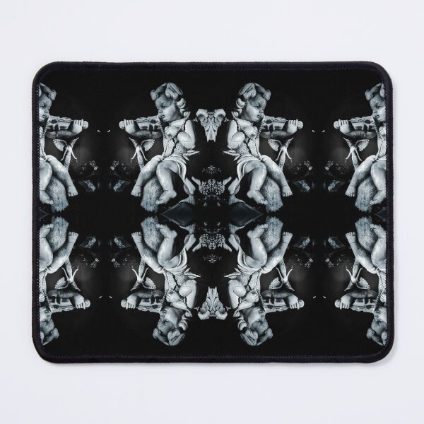 Item preview, Canorous Cherub in Black and White designed and sold by Empathetic-Psychopath.