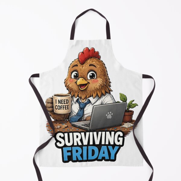 Item preview, Surviving Friday Rooster - Happy Office Coffee Celebration designed and sold by Surviving Monday Club.