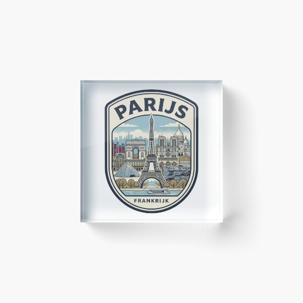 Item preview, Parijs Frankrijk Vintage Travel Emblem designed and sold by k3rstman1.