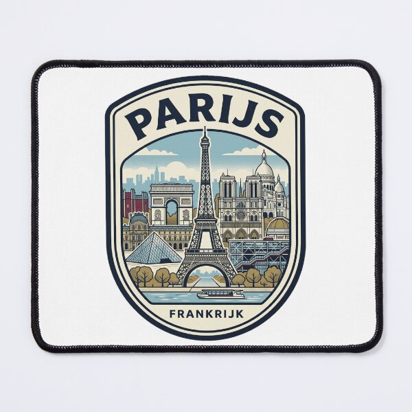 Item preview, Parijs Frankrijk Vintage Travel Emblem designed and sold by k3rstman1.