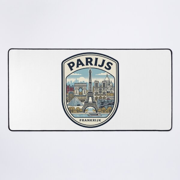 Item preview, Parijs Frankrijk Vintage Travel Emblem designed and sold by k3rstman1.