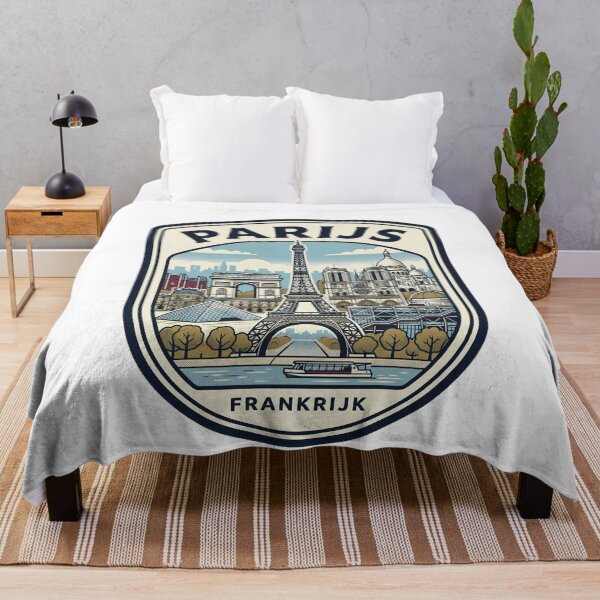 Item preview, Parijs Frankrijk Vintage Travel Emblem designed and sold by k3rstman1.