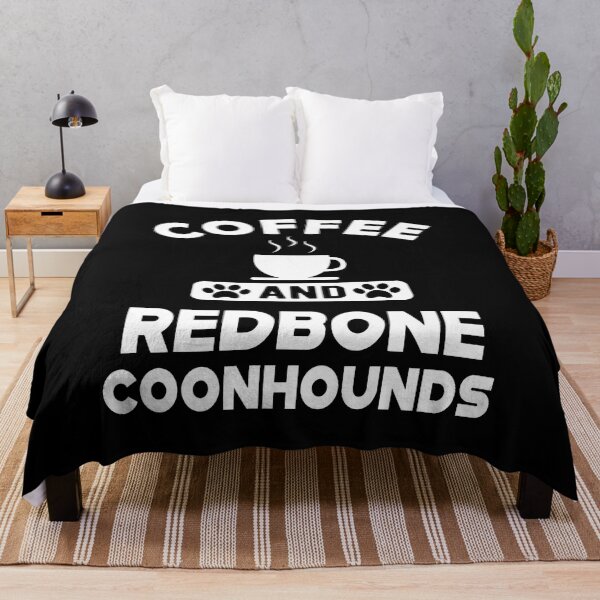 Item preview, Coffee and Redbone Coonhounds Design designed and sold by GiaoCalonas.