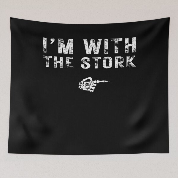 Item preview, I'm With The STORK Matching Couple Halloween designed and sold by mdmahabubur.