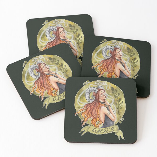 Item preview, Aries Zodiac Sign Celestial Fire Element Magic Art designed and sold by esmavart.