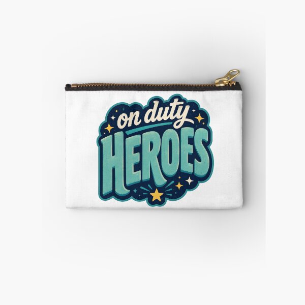 Item preview, Heroes on duty in blue designed and sold by GingerBest.