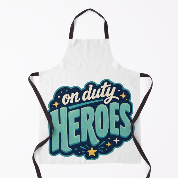 Item preview, Heroes on duty in blue designed and sold by GingerBest.