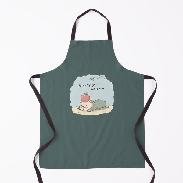 Item preview, Gravity Gets Me Down – Funny Newton Hamster Science Sticker designed and sold by ManggaeJM.
