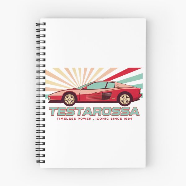 Item preview, Ferrari Testarossa | Retro 80s Supercar Timeless Power designed and sold by Auto   apparel.