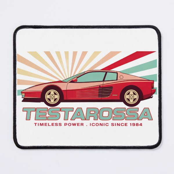 Item preview, Ferrari Testarossa | Retro 80s Supercar Timeless Power designed and sold by Auto apparel.