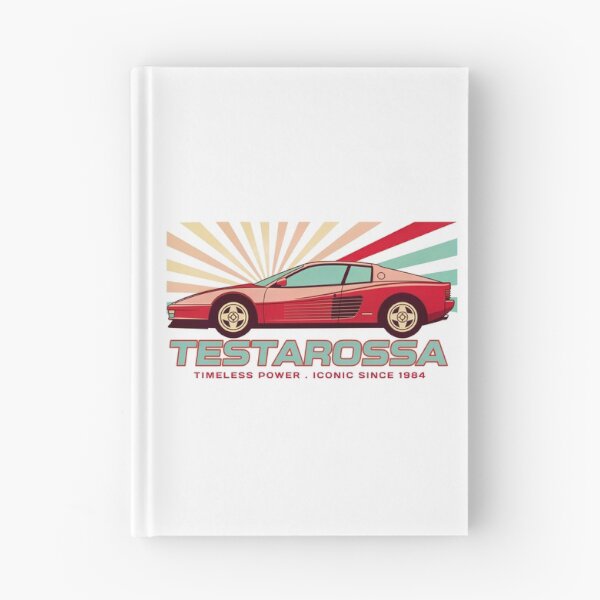 Item preview, Ferrari Testarossa | Retro 80s Supercar Timeless Power designed and sold by Auto   apparel.
