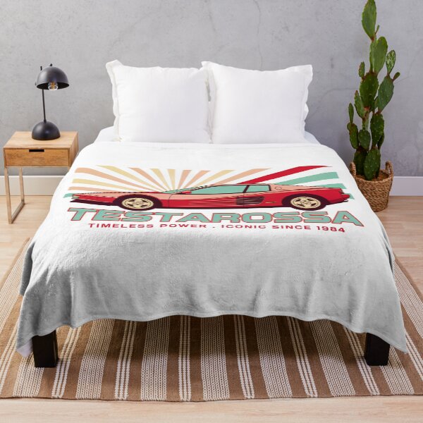 Artikelvorschau, Ferrari Testarossa | Retro-Supersportwagen der 80er Jahre – Zeitlose Power entworfen und verkauft von Auto   apparel.