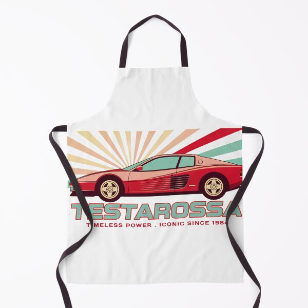 Item preview, Ferrari Testarossa | Retro 80s Supercar Timeless Power designed and sold by Auto apparel.