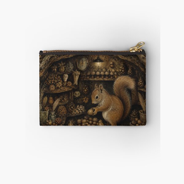 Item preview, Autumn Storeroom - Cozy Cottage Woodland Squirrel designed and sold by bapupa.