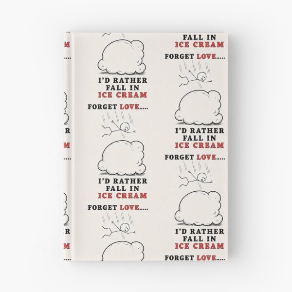 Item preview, Funny Ice Cream Love Cartoon designed and sold by Mad Axle Studios.