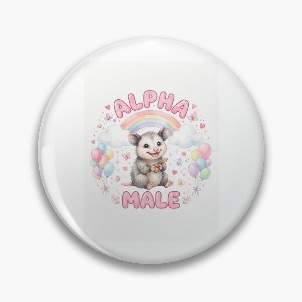 Item preview, Opossum Alpha male funny gag adult humor novelty meme designed and sold by CheeseBlueprint.