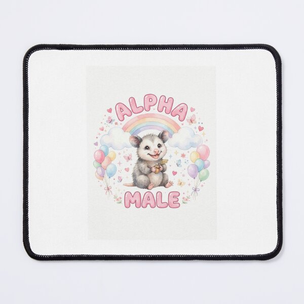 Item preview, Opossum Alpha male funny gag adult humor novelty meme designed and sold by CheeseBlueprint.