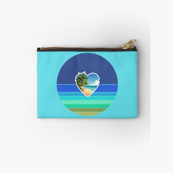 Item preview, Tropical Beach Palm Tree and Coconuts Retro Beach Vibes designed and sold by Beachy.