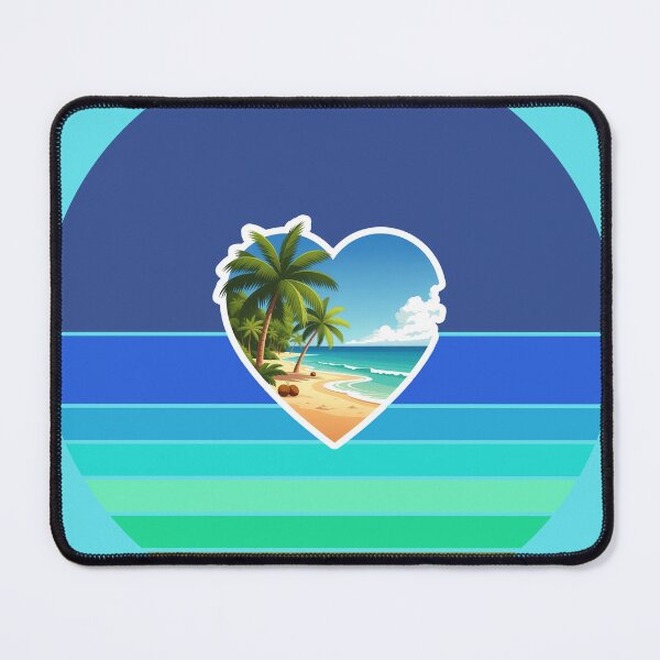 Item preview, Tropical Beach Palm Tree and Coconuts Retro Beach Vibes designed and sold by Beachy.