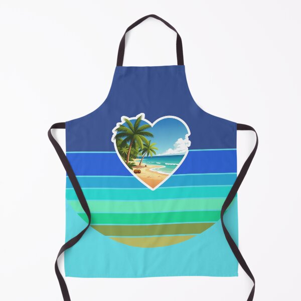 Item preview, Tropical Beach Palm Tree and Coconuts Retro Beach Vibes designed and sold by Beachy.