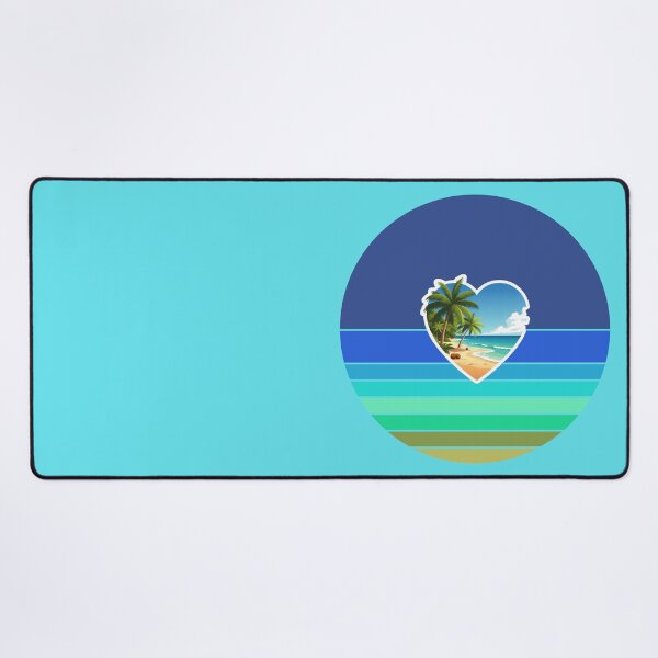 Item preview, Tropical Beach Palm Tree and Coconuts Retro Beach Vibes designed and sold by Beachy.