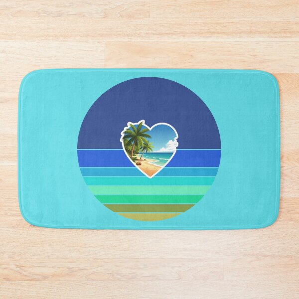 Item preview, Tropical Beach Palm Tree and Coconuts Retro Beach Vibes designed and sold by Beachy.