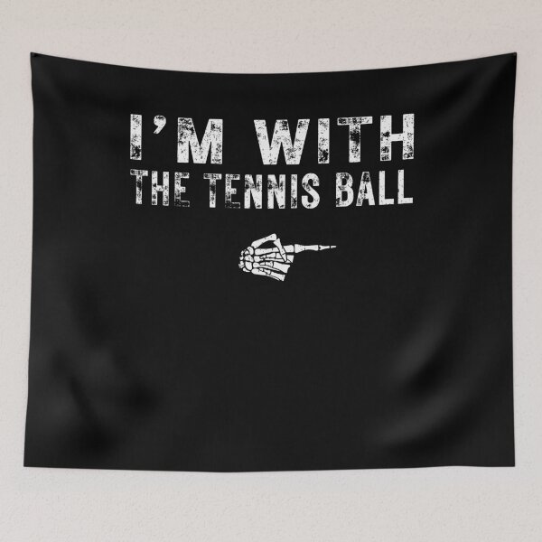 Item preview, I'm With The TENNIS BALL Matching Couple Halloween designed and sold by mdmahabubur.