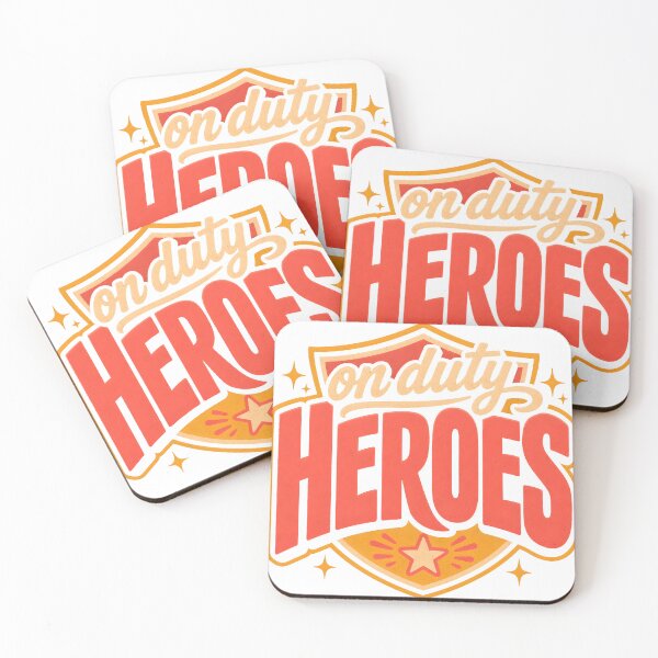 Item preview, Heroes on duty in red designed and sold by GingerBest.