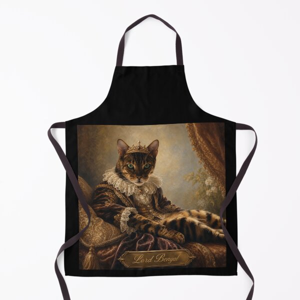 Item preview, Lord Bengal – Aristocratic Bengal Cat Portrait designed and sold by Bengoer18.