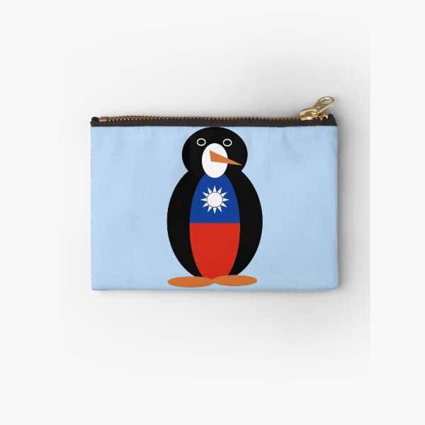 Item preview, Taiwan China Ms. Penguin – Cute Taiwanese Flag Penguin Design designed and sold by AuntieShoe.