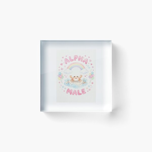 Item preview, Crab Alpha male funny gag adult humor novelty meme designed and sold by CheeseBlueprint.