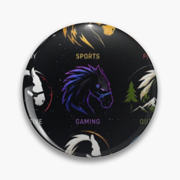 Item preview, Tribal Horse Logo Collection & Badges designed and sold by DKSH1234.