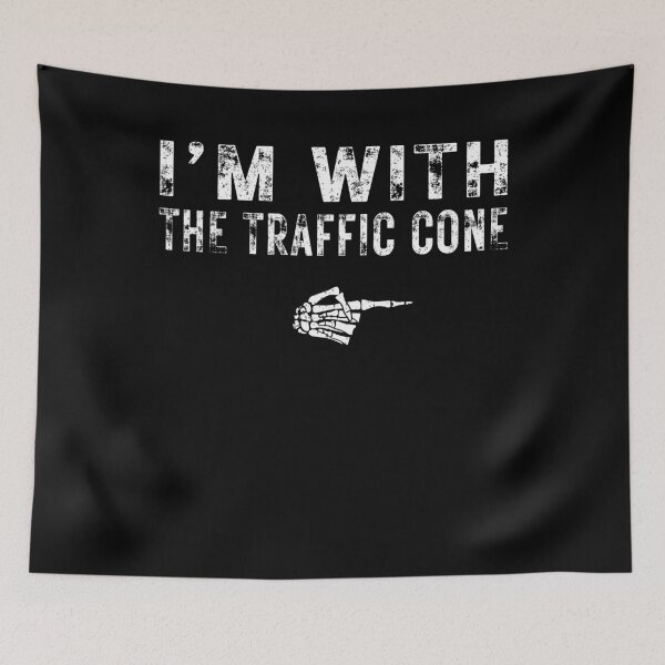 Item preview, I'm With The TRAFFIC CONE Matching Couple Halloween designed and sold by mdmahabubur.