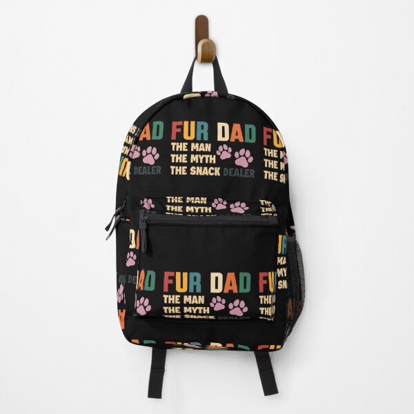 Item preview, Fur Dad The Man The Myth The Snack Dealer Paw Prints designed and sold by GiaoCalonas.