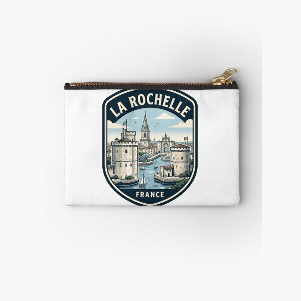 Item preview, La Rochelle France Vintage Harbor Travel Badge designed and sold by k3rstman1.