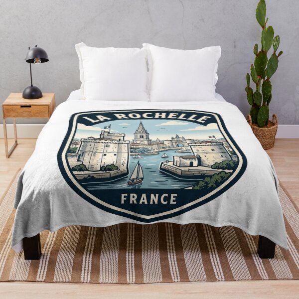 Item preview, La Rochelle France Vintage Harbor Travel Badge designed and sold by k3rstman1.