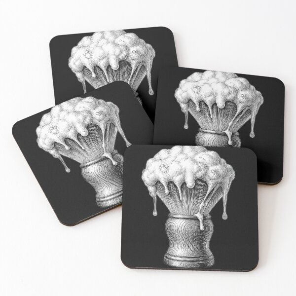 Item preview, Vintage Barber Shaving Brush Engraving Art designed and sold by Barber MD Culture.