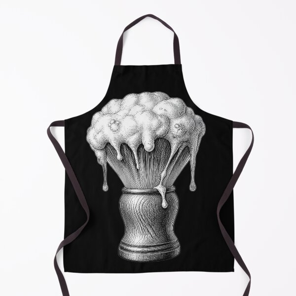 Item preview, Vintage Barber Shaving Brush Engraving Art designed and sold by Barber MD Culture.