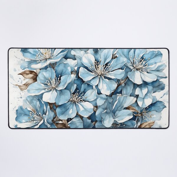 Item preview, Tweedia Flower Watercolor Painting designed and sold by RawNaturePrints.