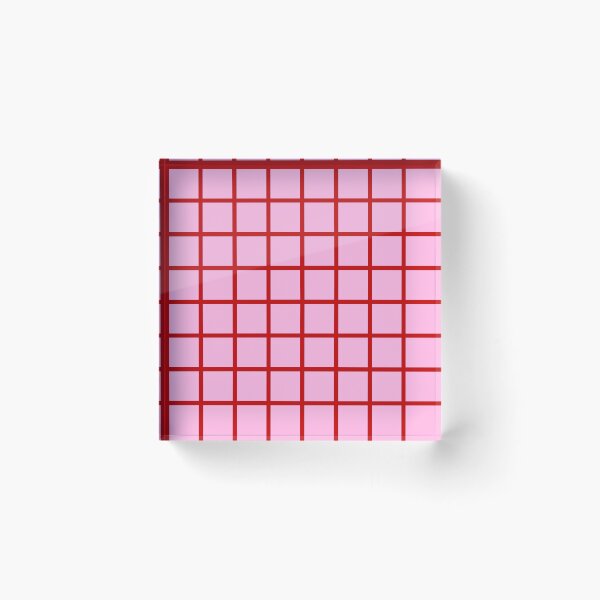 Item preview, Pink Red Gingham Checkered Seamless Pattern designed and sold by jianina-alondra.