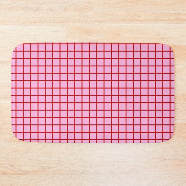Item preview, Pink Red Gingham Checkered Seamless Pattern designed and sold by jianina-alondra.