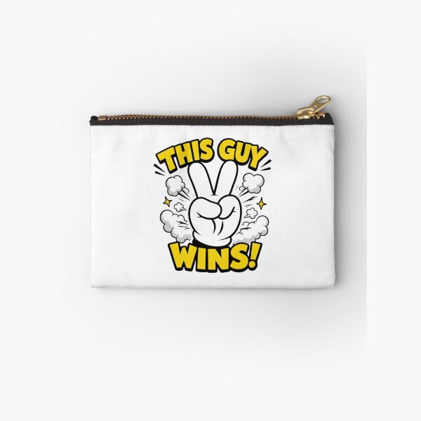 Item preview, This Guy Wins - Victory Gesture - Motivational Success Celebration designed and sold by charlypicazo.
