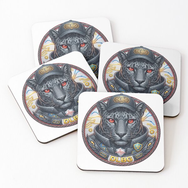 Item preview, Cybernetic Jaguar Badge – Techno Beast by DLBG designed and sold by DLBG-STORE.