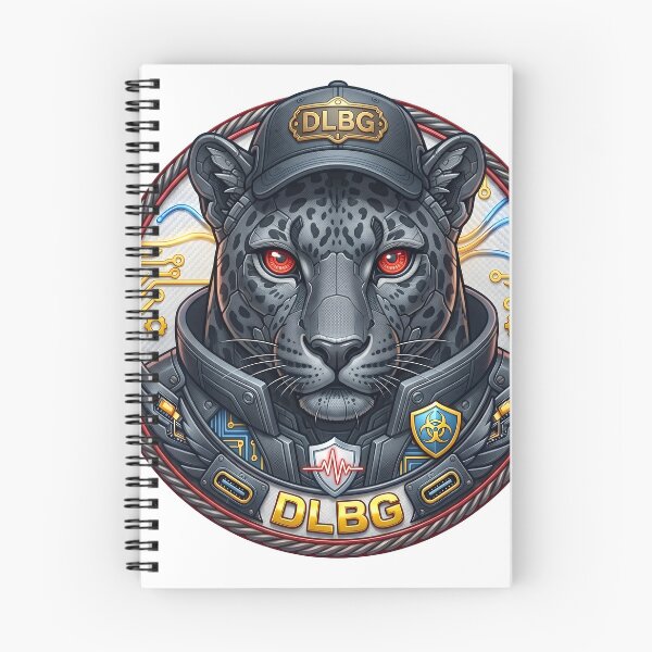 Item preview, Cybernetic Jaguar Badge – Techno Beast by DLBG designed and sold by DLBG-STORE.
