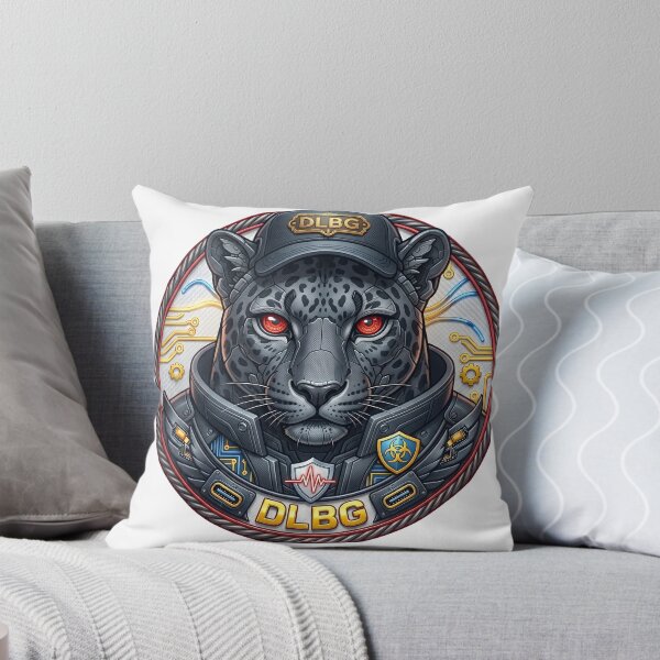 Item preview, Cybernetic Jaguar Badge – Techno Beast by DLBG designed and sold by DLBG-STORE.
