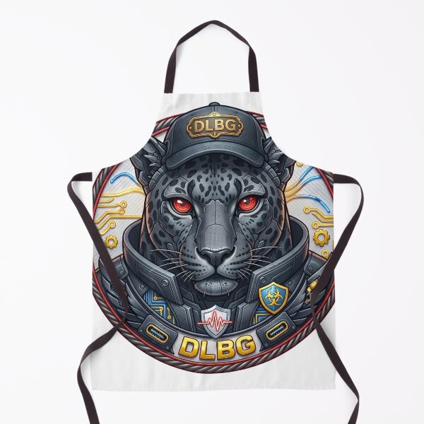 Item preview, Cybernetic Jaguar Badge – Techno Beast by DLBG designed and sold by DLBG-STORE.