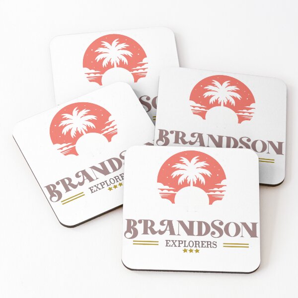 Item preview, Brandson Explorers Tropical Sunset Palm Tree Adventure Tee designed and sold by IlhamMamun.