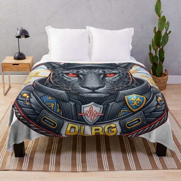 Item preview, Cybernetic Jaguar Badge – Techno Beast by DLBG designed and sold by DLBG-STORE.