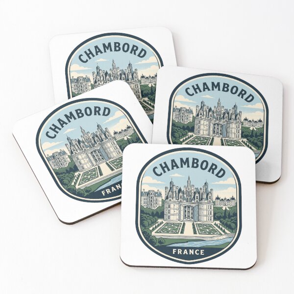 Item preview, Chateau de Chambord France Vintage Travel Badge designed and sold by k3rstman1.