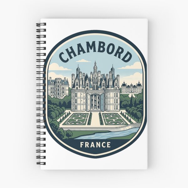 Item preview, Chateau de Chambord France Vintage Travel Badge designed and sold by k3rstman1.
